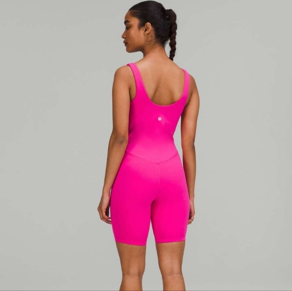 Lululemon Align Onesie 8" Sonic Pink - Picture 3 of 8